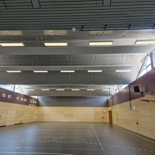 Weber Referenz Sanierung Hohenriethalle fertiggestellt