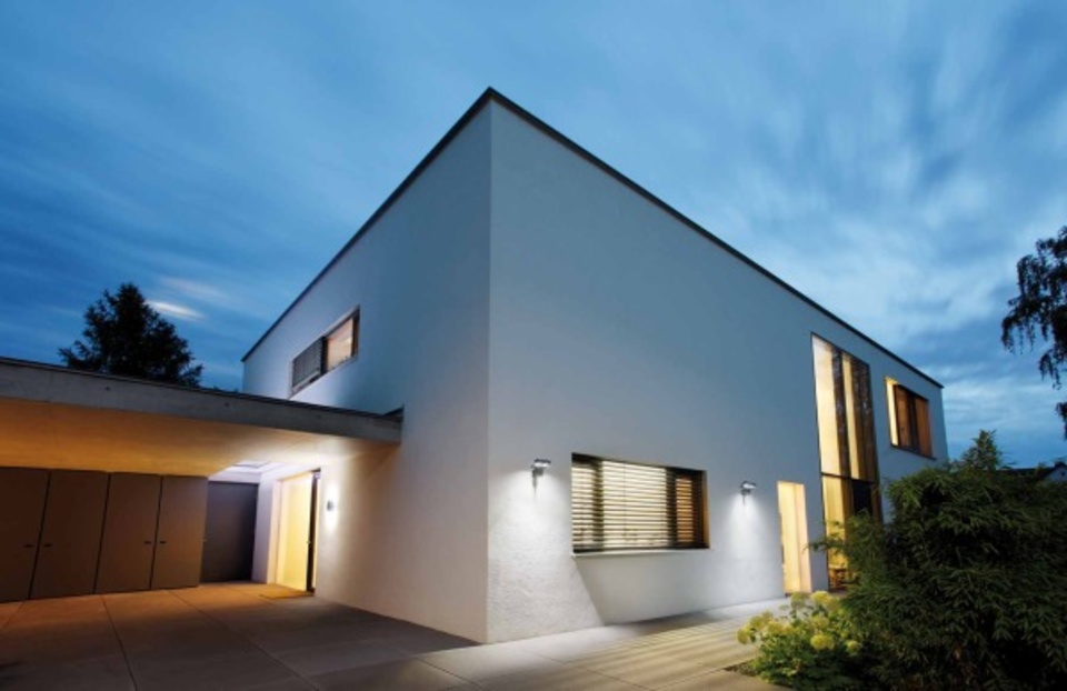 Aussenbeleuchtung bei Weber GmbH in Leingarten