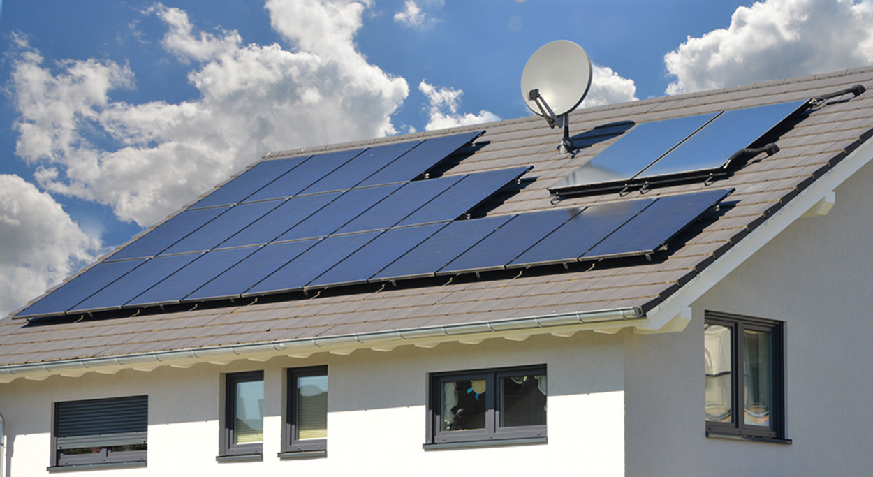 Photovoltaik bei Weber GmbH in Leingarten
